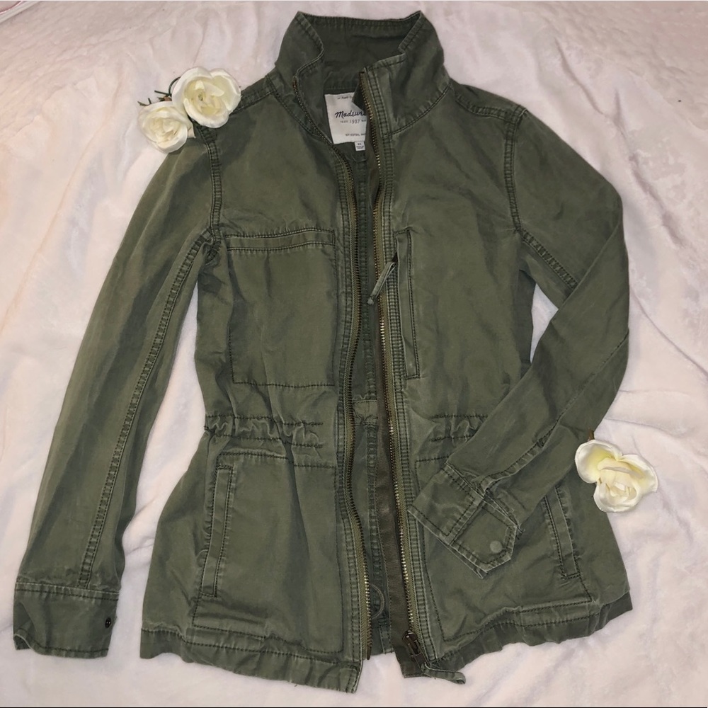 Green Military Jacket | Madewell